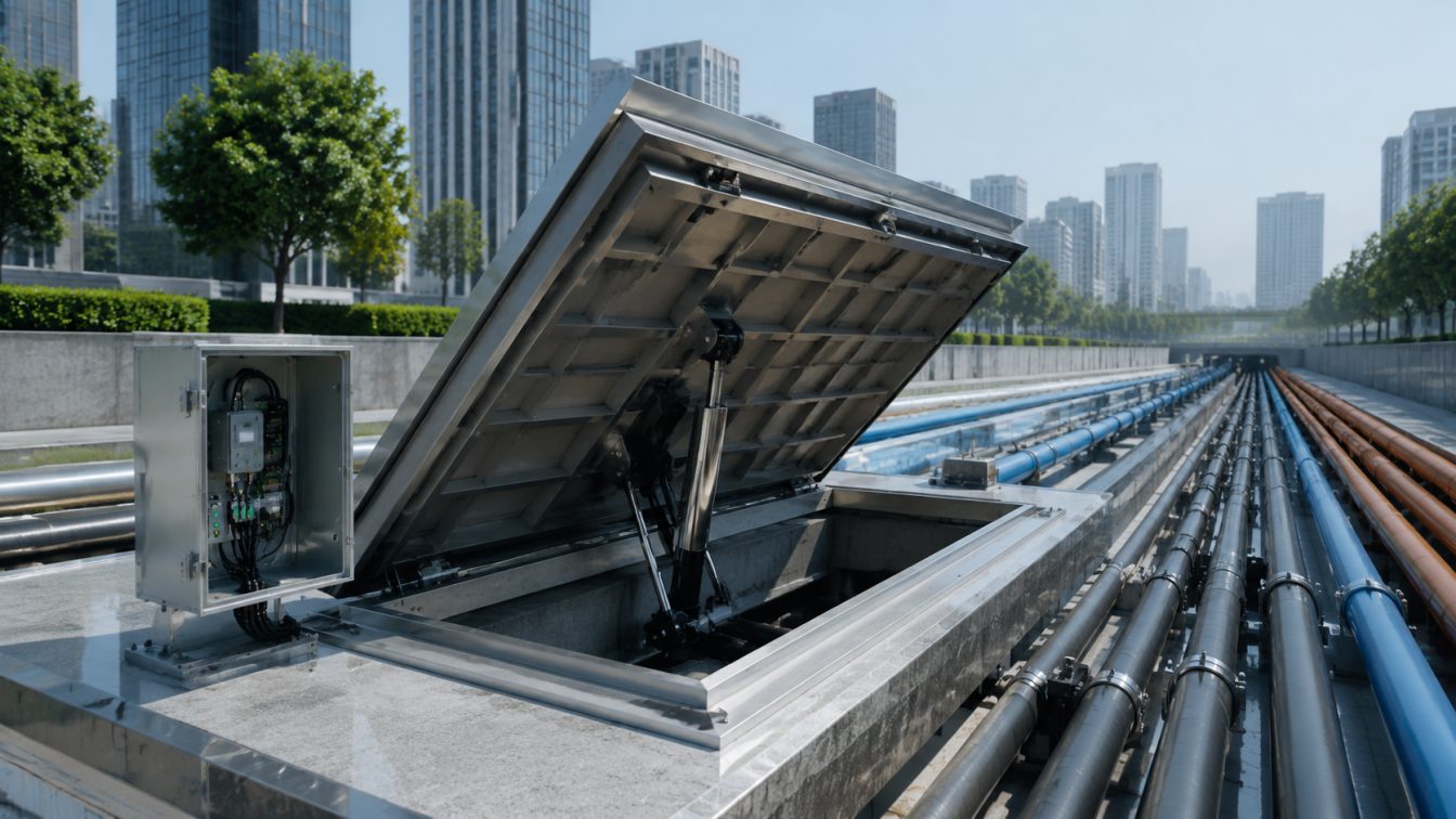 井研县为城市管廊提供智能配套方案